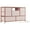 Pink, variant on CazToi Chest of Drawers Fabric Dresser with 8 Fabric Drawers & LED Lights & Power Outlets for TV Stand