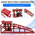 thumbnail image 3 of Jacgood Hydraulic Car Ramps 2 Pack Hydraulic High Lift Service Vehicle Ramps 11000 lbs, Heavy Duty Steel Automotive Truck Wheel Ramps for Oil Changes, 3 of 9