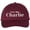Maroon, variant on Live Like Charlie Embroidered Baseball Cap Conservative Patriotic Political Adjustable Dad Hat (RoyalBlue)