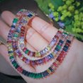thumbnail image 2 of EOEMY Bohemian Multicolor Rainbow Cz Rectangle Set For Female Pageant Dress Jewelry, 2 of 9