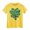 Yellow, variant on Little Girls Short Sleeve Shirts Shamrocks Print Crewneck Basic Shirts Size 6-7T ,Blue