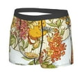 thumbnail image 2 of Disketp Ducks And Flowers Men'S Boxer Briefs,Soft And Breathable Cotton Underwear With Comfortflex Waistband, 2 of 8