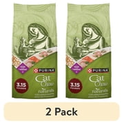 (2 pack) Purina Cat Chow Naturals Chicken Flavor Dry Cat Food, 3.15 lb Bag, 4 Pack