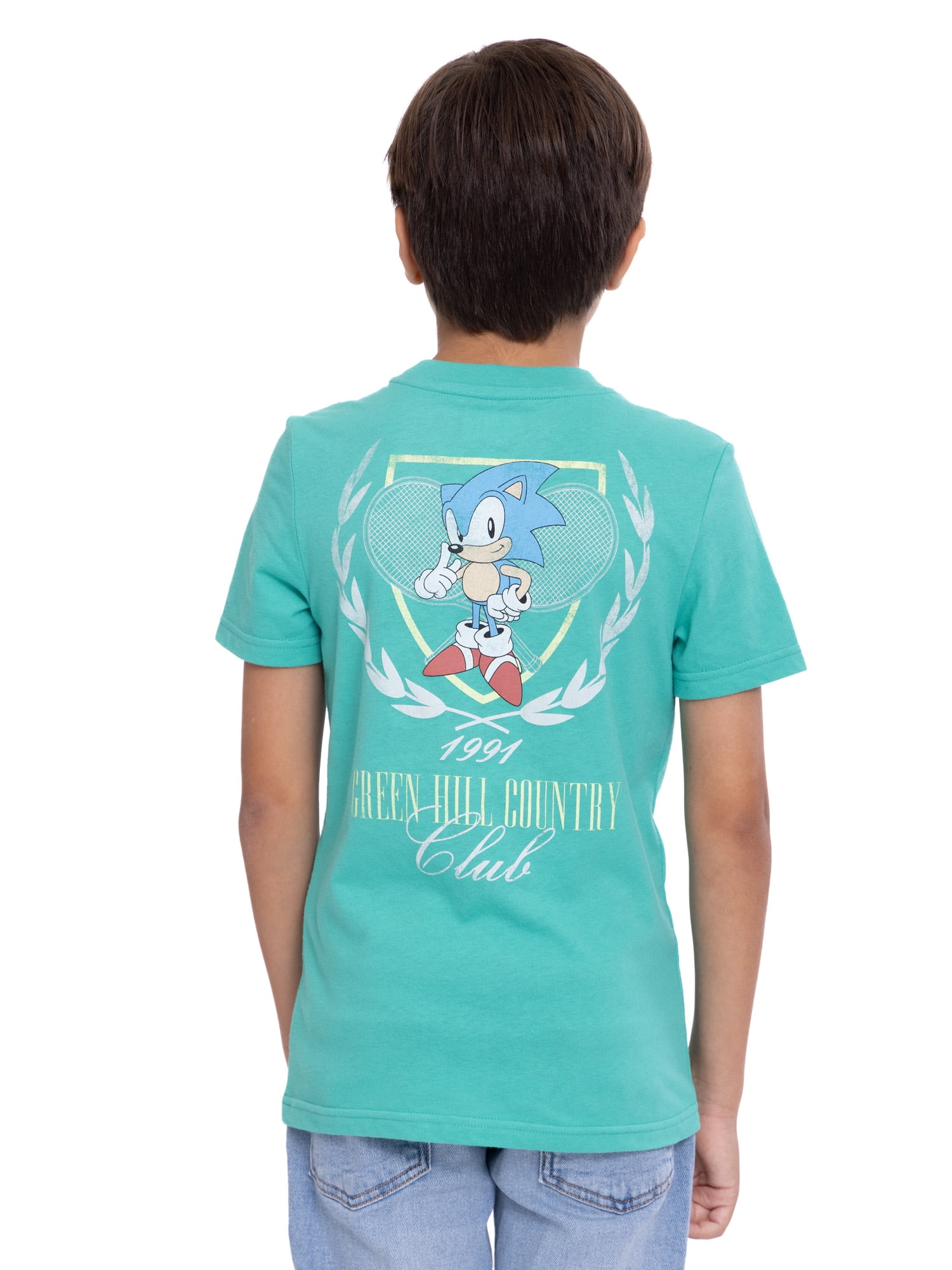Sonic the Hedgehog Boys Club T-Shirt, Sizes 4-18