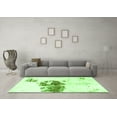 thumbnail image 3 of Ahgly Company Indoor Rectangle Abstract Green Modern Area Rugs, 5' x 7', 3 of 4