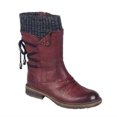 thumbnail image 3 of Bottes de Neige d'Hiver Chaudes pour Femmes avec Lacets et Talon Épais Design Vintage, 3 of 7