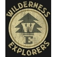 thumbnail image 2 of Girl's Up Wilderness Explorer Badge  Graphic Tee Black X Large, 2 of 4