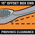 thumbnail image 3 of Apex Tool Group KD81919 44 Pc 12Pt Long Pattern Combination Wrench Set, 3 of 19