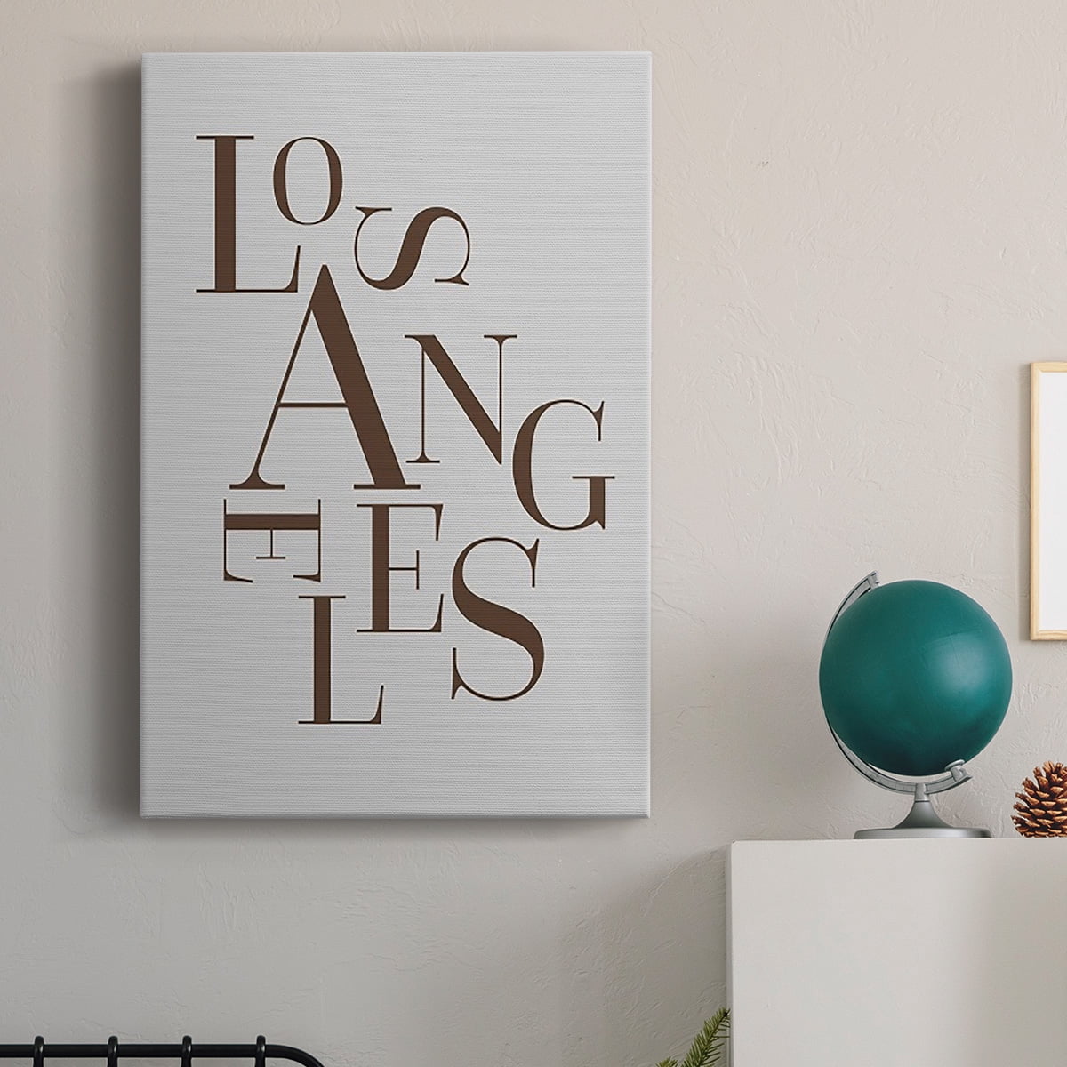 Neutral City Center Type III Premium Gallery Wrapped Canvas - Ready to Hang
