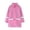 Hot Pink, variant on YAYUBA Children's Boys Girls Button Rain Jacket Hooded Windproof Raincoat Kids Long Sleeve Hoodie Trench, Yellow, 2 Years