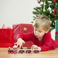 thumbnail image 1 of Xihbxyly Mini Tren Navideño, Adorno Festivo de Madera, Diseño Colorido, Decoración para Fiestas, Alegría Navideña, Decoración para Árbol de Navidad, Regalo Familiar, Material Ecológico, 1 Pieza, 1 of 7