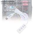 thumbnail image 3 of Clé de Programmation Macro USB, Clavier USB 3 Touches Design Braille 3 Touches Clavier Personnalisé Clavier Personnalisé Souris Fonction Multimédia Pavé Macro pour Travail Gaming, 3 of 7
