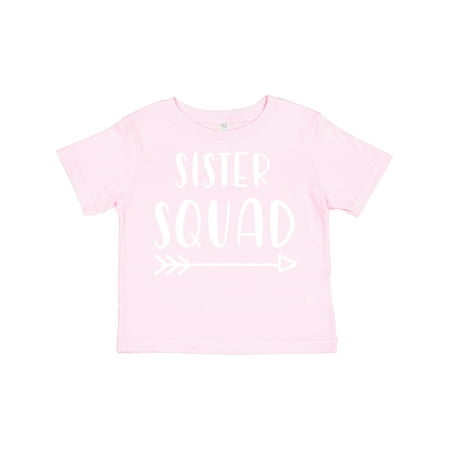 

Inktastic Sister Squad with Arrow Gift Toddler Boy or Toddler Girl T-Shirt