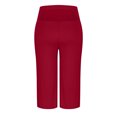 thumbnail image 5 of ABATAB Capri Pajama Pants for Women Wide Leg Lounge Cozy Sleepwear Capris Soft Comfy Baggy Elastic Waisted Pj Bottoms, 5 of 6