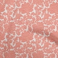 thumbnail image 1 of oneOone Cotton Jersey Dark Peach Fabric Damask Dress Material Fabric Print Fabric By The Yard 58 Inch Wide, 1 of 4