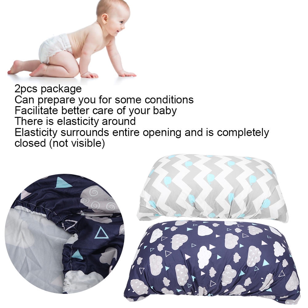 LAZIOEGR Baby Changing Pad Cover Set – 2 Pack, Soft & Breathable, Elastic French‑Seam Design, Washable, Free Size, Ideal for Diaper Changing Tables