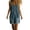 Blue, variant on Women Denim Overalls Shorts Loose Fit Jean Romper Sleeveless Adjustable Straps Casual Dungarees