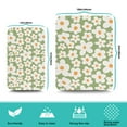 thumbnail image 5 of 2 Pack Washable Rubber Daisy Cute Floral Dish Drying Mats for Kitchen Counter Home Large Coffee Bar Pad Accessories and Decor for Utensils Stemware (2pcs 18''x24''+19.5''x12''), 5 of 6