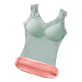 thumbnail image 1 of Qarigey Chaleco térmico, lencería térmica, ropa de invierno, forma del cuerpo, lavable, mantiene el calor, mano de obra fina, accesorios Prendas para la parte del cuerpo Verde, 1 of 6