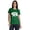 Green, variant on Scoop-Neck Mama Bear Graphic Tshirt Short Sleeve Women Cotton Tee Casual