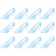 thumbnail image 2 of 12 piezas de adornos decorativos de escritorio, minizapatos transparentes, delicados adornos para zapatos, accesorio de escritorio, 2 of 7