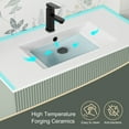thumbnail image 5 of Eclife 36-Inch Single Bathroom Vanity with integrated Sink Top, Water Saving Faucet, Modern, 1 Pack, 5 of 10