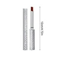 WalGRHFR Velvet Long Lasting Lipstick Silver Tube Precision Lip Color
