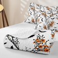 thumbnail image 4 of Manfei Cartoon Halloween Quilt King,Magic Ghost King Coverlet Set,3-Piece,1 Bedspread and 2 Pillowcases, 4 of 7