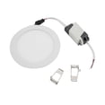 thumbnail image 2 of [US IN STOCK] Warm/Cold/Natural White Round 12W LED Recessed Ultra Thin Ceiling Panel Light Down Light Bright Bulb Lamp 85-265V AC, 2 of 9