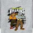 thumbnail image 3 of Teenage Mutant Ninja Turtles - Chillin Like Villains - Men's Crew Neck Fleece Pullover, 3 of 5