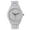 SILVER-SILVER, variant on Mens Iced Out 42mm Diamond Watch with Simulated Diamonds and Bling Dial - Bling-ed Out Fully Adjustable Metal Band - Quartz Movement - Silver Tone Finish
