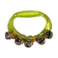 thumbnail image 2 of Lipstore 4xMini Percussion Tambourines Shaking Rattle for Family Kids Kindergarten Yellow, 2 of 8