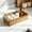 Yellow,36*16*9.5cm, variant on Imitation Rattan Woven Small Storage Baskets for Organizing, Wall Hanging Imitation Wicker Basket for over Toilet Storage Shelf, Home Decor, Living Room