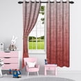 thumbnail image 6 of Nanqianyi Gradient Red Blackout Curtains With Grommet Drapes,2 Panels,42x63 inch,Room Darkening Thermal Insulated Window Curtains, 6 of 8