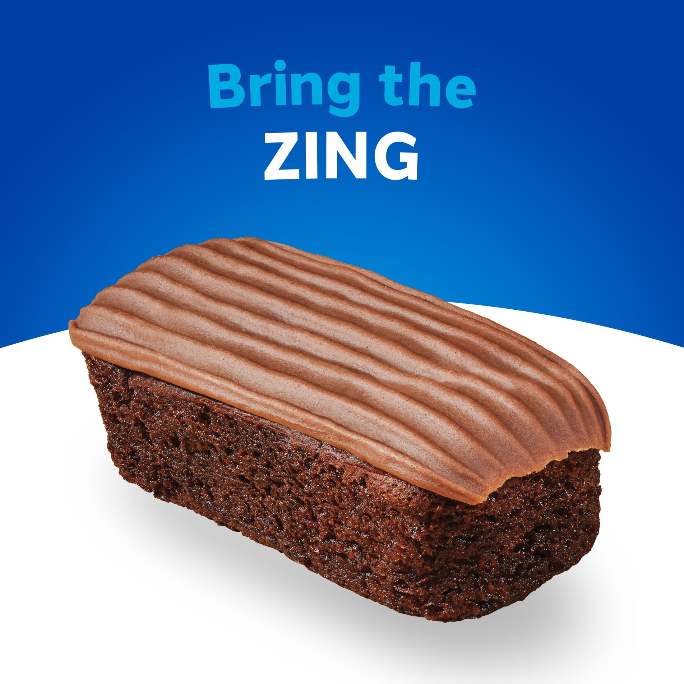 Hostess Zingers Snack Cakes, Artificially Flavored Iced Devil’s Food Cake, 12.7 oz Box (10 Count)
