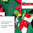 thumbnail image 3 of Felt Christmas Tree, Christmas Tree with 32 Removable Hanging Ornaments, DIY Christmas Tree Decoration, Hanging Decoration, for Children, Christ, 3 of 5