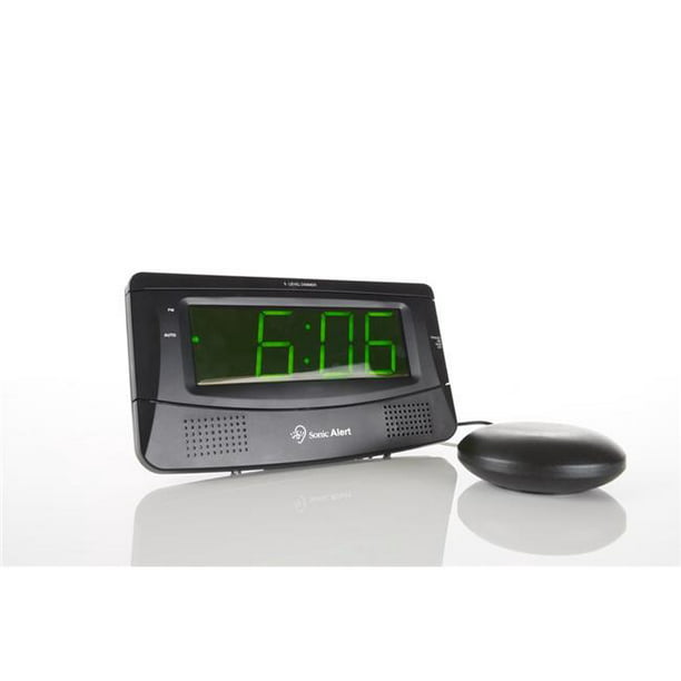 Sonic Alert Sa Sb300ssblk Extra Loud, Super Loud Alarm Clocks