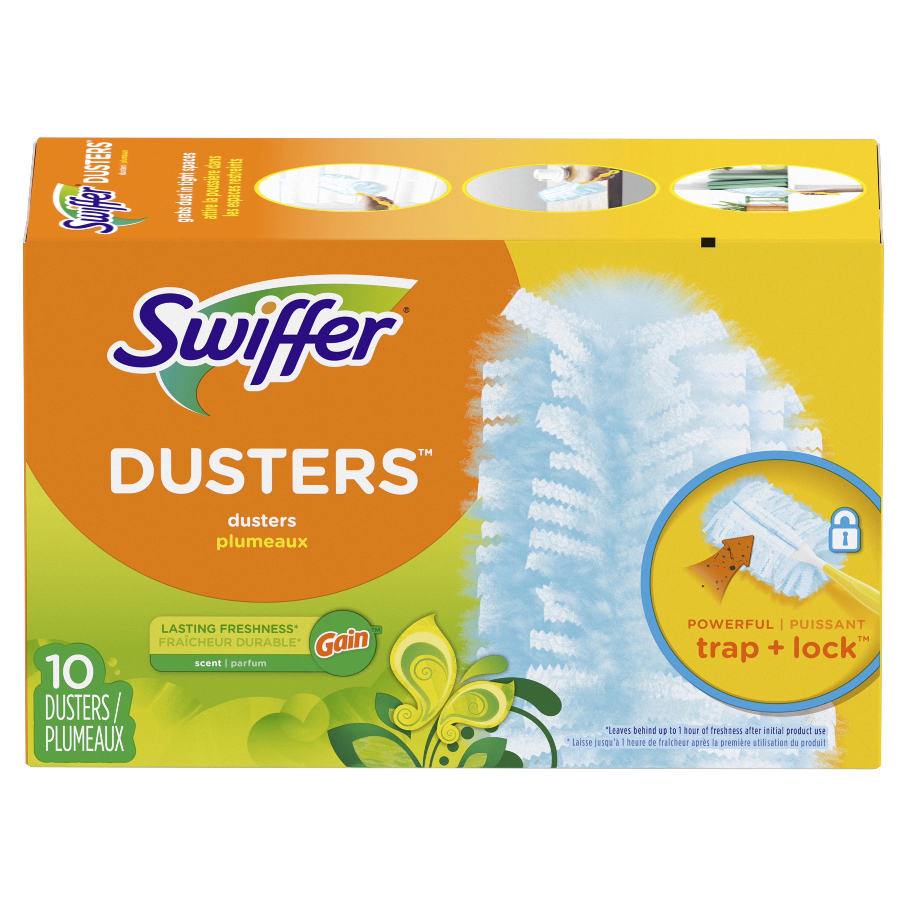 Swiffer Duster Refills, Gain Original Scent, 10 Blue India