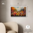 thumbnail image 5 of Valley of Flowers Canvas Autum Landscapes by Art Remedy, White Frame, 24" x 16", 5 of 7