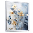 thumbnail image 2 of Designart "Serenity In Minimalist Beige And Gold Botanicals II" Plants Floater Framed Wall Decor, 2 of 5