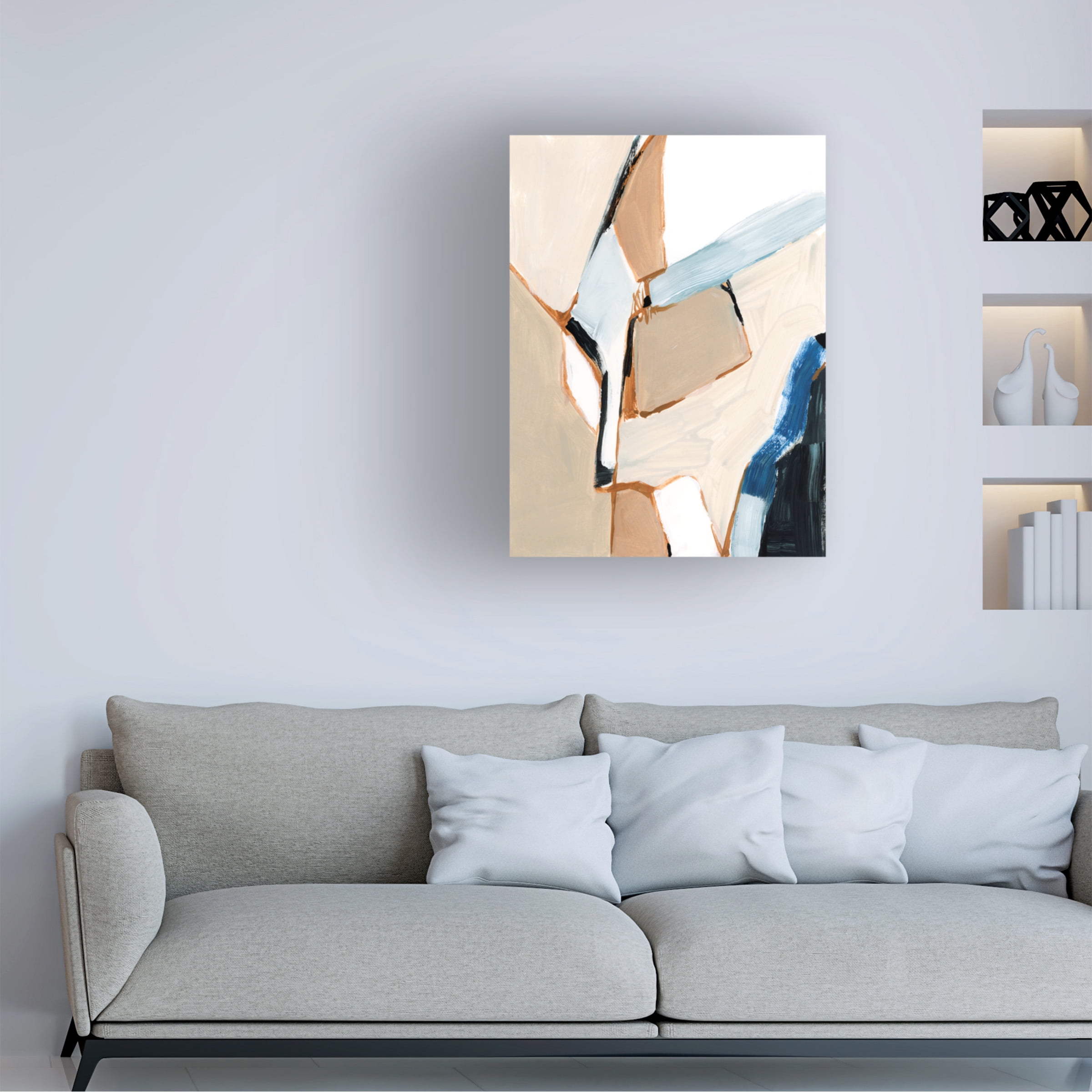 Victoria Barnes 'Diagramme II' Canvas Art