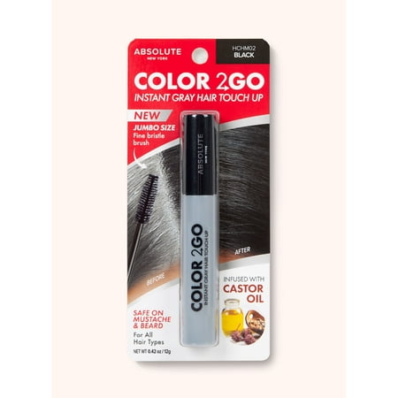 Absolute New York Couvre Racines Color 2 Go Noir 12 g