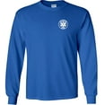 thumbnail image 3 of Fair Game HEMS Helicopter Emergency Medical Services Long Sleeve Shirt Air Ambulance EMS Flying Medevac-Royal-Small, 3 of 5