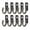 Bronze, variant on JENIKR Hat Coat Hook Metal Clothes Hook Furniture Bathroom Hooks 10Pcs Vintage Bronze Wall Mounted Single Hook Hangers Door Hooks Wall Hooks for Hanging Screws for Jewelry Keys Hats Hooks Silver