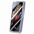 thumbnail image 3 of Compatible with Samsung Galaxy Z Fold 5 Case with Strap, Anti-Scratch Shockproof PC Wristband Cover Thin Protective Case for Samsung Galaxy Z Fold 5 5G Phone Case for Women Men, Purple, 3 of 8
