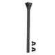 thumbnail image 1 of Tija de sillín para bicicleta Fibra de carbono Ligera Absorción de impactos Accesorios para asientos de bicicleta Negro Gris Plata Acabado mate 27,2x400 mm/1,1x15,7 pulgadas, 1 of 10