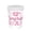 White cardboard, variant on Graduation Decorations Class of 2026 - Pink Graduation Party Supplies with Congrats Grad Backdrop & Banner, Disposable Cutlery and Decoration Set for High School & College Celebrations