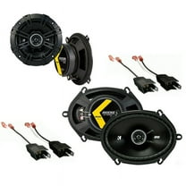 Fits Dodge Shadow 1987-1995 Factory Speaker Upgrade Kicker DSC5 DSC68 Package