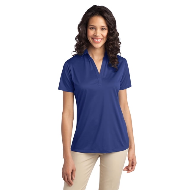 Polo de rendimiento Port Authority® Ladies Silk Touch™. L540 Autoridad Portuaria L540