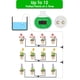 thumbnail image 2 of Sistema de riego automático de plantas para 12 plantas en macetas de interior Paquetes de herramientas de riego nativos con el Alersondes USB Can Charged, 2 of 4
